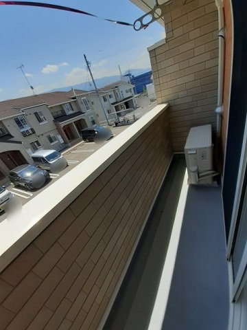 エストレーラⅡ　Ａのバルコニー