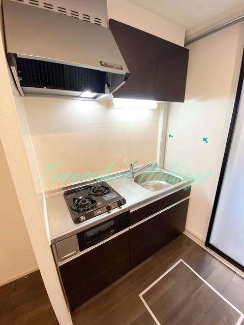 藤沢市湘南台７丁目のアパートのキッチン