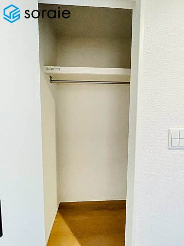 狭山市下奥富4期　新築平屋戸建て　全2棟　1号棟　グラファーレの収納|2026/7.6撮影