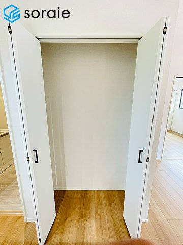 狭山市下奥富4期　新築平屋戸建て　全2棟　1号棟　グラファーレの収納|2026/7.6撮影
