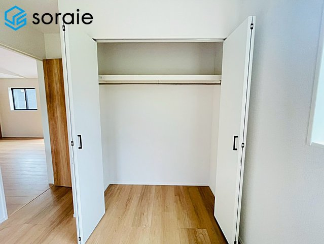 狭山市下奥富4期　新築平屋戸建て　全2棟　1号棟　グラファーレの収納|2026/7.6撮影
