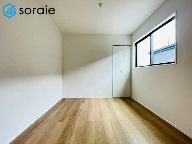 狭山市下奥富4期　新築平屋戸建て　全2棟　1号棟　グラファーレの寝室|2026/7.6撮影