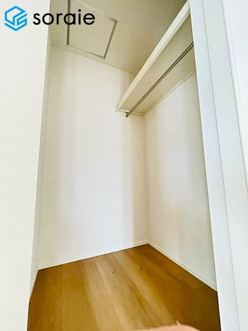 狭山市下奥富4期　新築平屋戸建て　全2棟　1号棟　グラファーレの収納|2026/7.6撮影