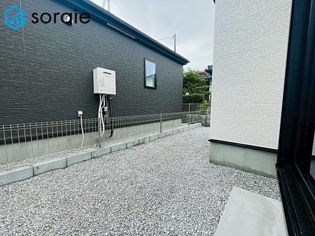 狭山市下奥富4期　新築平屋戸建て　全2棟　1号棟　グラファーレの庭|2026/7.6撮影