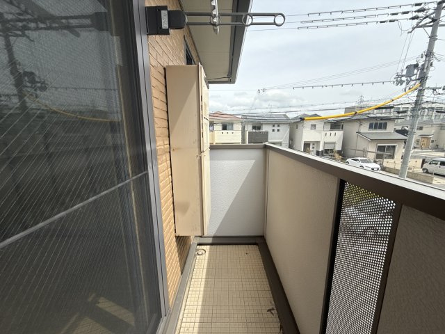 エクセル英賀保八十八　Ａ棟のバルコニー