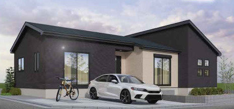 狭山市下奥富4期　新築平屋戸建て　全2棟　2号棟　グラファーレ