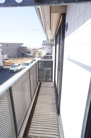 コアロードB棟のバルコニー|別のお部屋の写真です