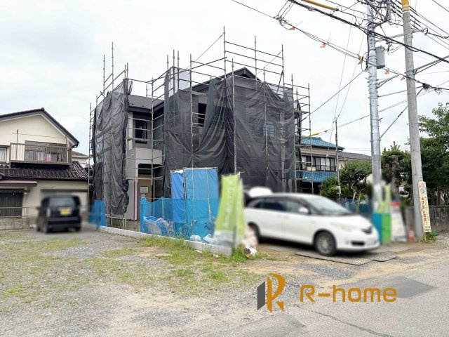 龍ケ崎市立野8期　新築戸建て　1号棟の外観|ご予約を頂ければ、『平日』はもちろん『早朝』や『夜間』もご見学可能です♪お気軽にお申し付けください♪