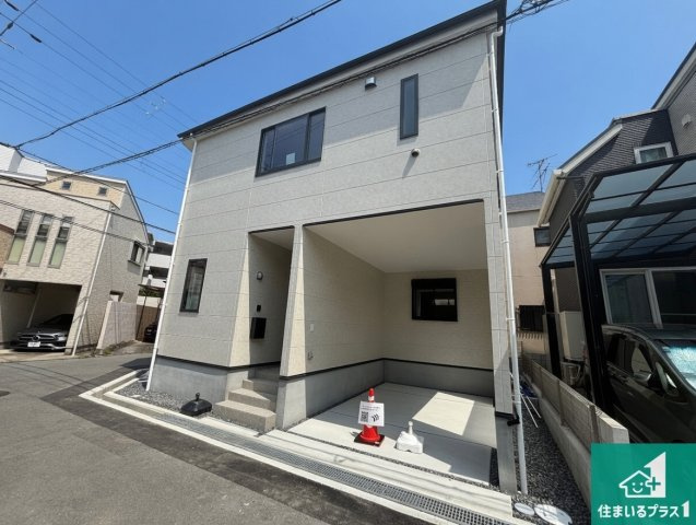 豊中市上野東　第2期　新築一戸建ての外観|お客様に長く安心して住んでいだだける事にこだわった家づくり！住んでからのアフターサービスにもしっかりと取り組んでいます！