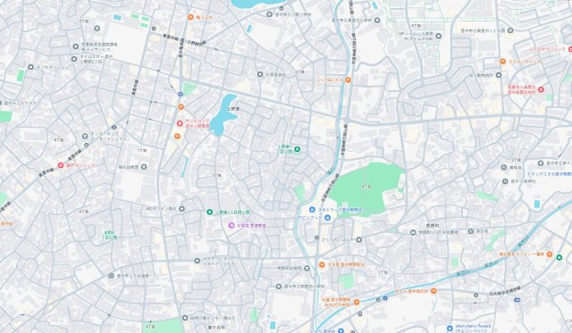 豊中市上野東　第2期　新築一戸建ての地図
