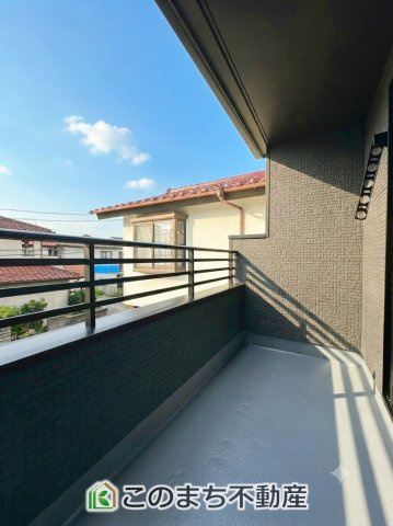 ハートフルタウン宇都宮市御幸ケ原103番のバルコニー|たくさんのお洗濯物を干すスペースとしても十分な広さがあります。