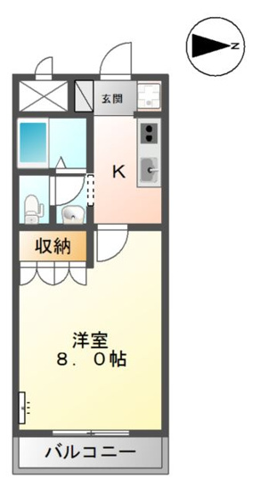 【間取り】 | パークサイドしみず