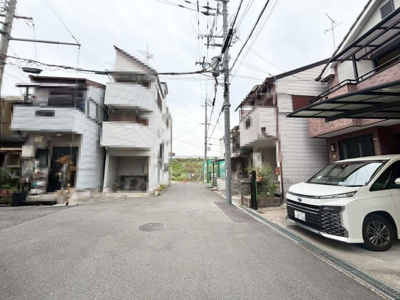【前面道路含む現地写真】 | 高槻市津之江町3丁目　中古戸建