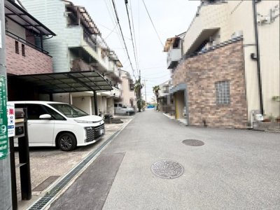 【前面道路含む現地写真】 | 高槻市津之江町3丁目　中古戸建