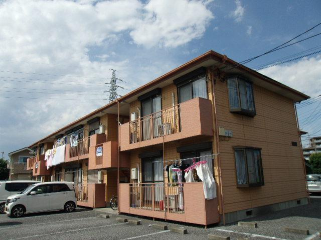 府中市小柳町２丁目のアパートの外観