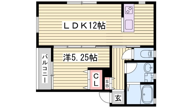 KARIN舞子公園の間取り