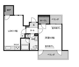 岡本Rd12の間取り