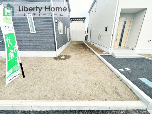 小美玉市羽刈第3　1号棟　新築戸建の庭