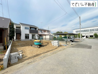 【前面道路含む現地写真】 | いろどりアイタウン熊谷市江南中央1丁目　新築住宅 | 現地(2026年7月撮影)