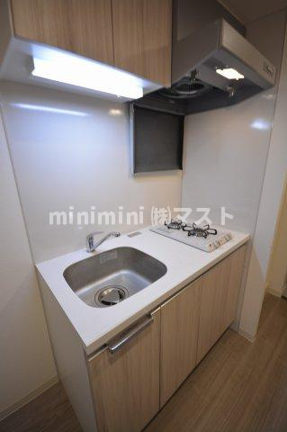 プレサンス福島ミッドエルのキッチン