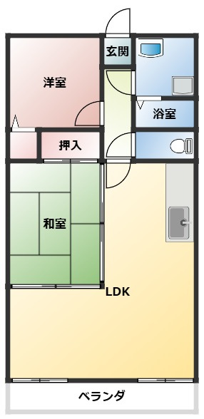 クレスト共和の間取り