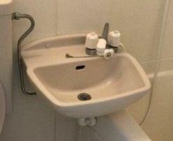 横須賀市衣笠町の賃貸マンションの洗面所