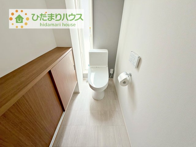 【トイレ】 | 阿見町大字荒川本郷　中古戸建 | トイレは1F、2F共に完備！取り合いになることがありませんね(^^)/