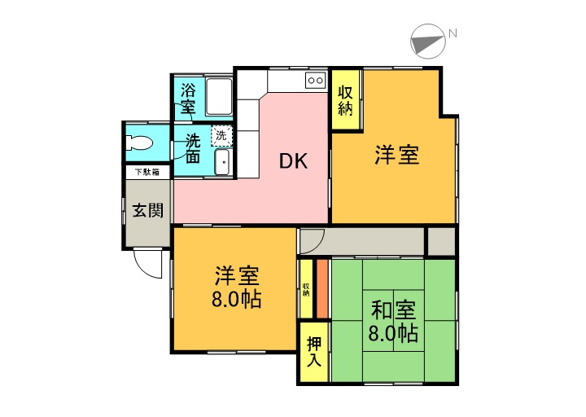 【間取り】 | 伊東市宇佐美　戸建