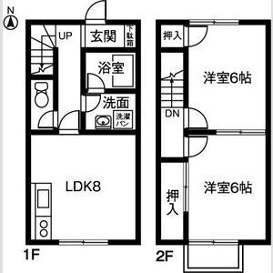 DUPLEX 国王30Aの間取り