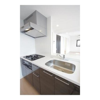 【キッチン】 | プリムベール新田 | コンパクトなキッチンで掃除もラクラク