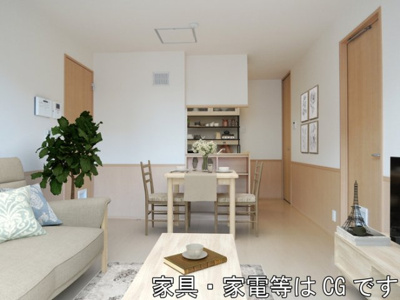 【内装】 | エクレール高井戸 | 家具・小物等はイメージです。