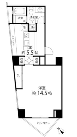 レニール本駒込の間取り