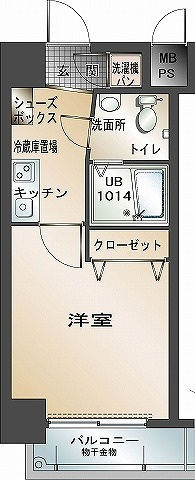 【間取り】 | エンクレスト博多駅前　★プライスホームなら仲介手数料が割引価格です★