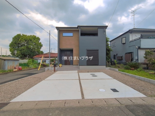 仲介手数料無料）一宮市浅井町河田１号棟の前面道路含む現地写真