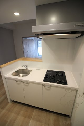 シエルクゥエール天満橋のキッチン