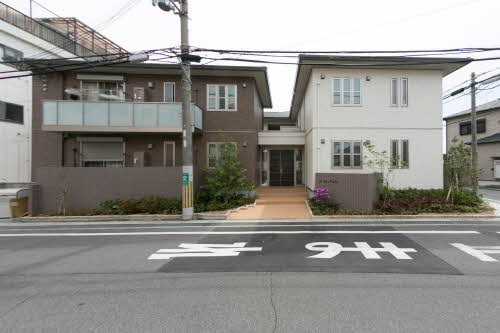 岸和田市吉井町４丁目のハイツの外観|外観です
