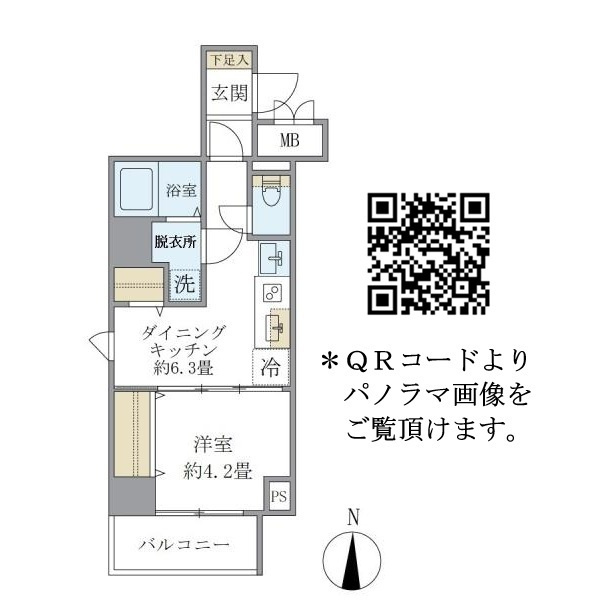 シティフォレスト森下の間取り