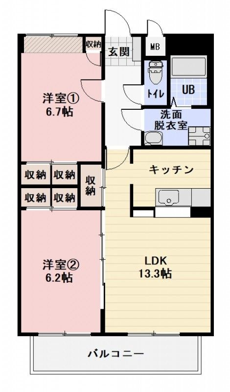 Ｓｕｒｐｌｕｓ　ＫＡＷＡＴＡの間取り