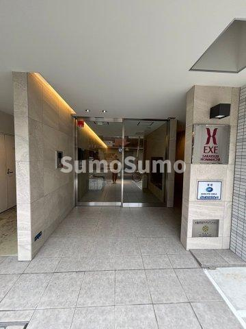 エグゼ堺筋本町のエントランス