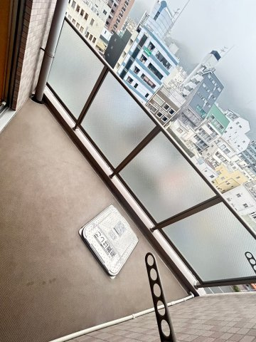 ロイヤルヒル神戸三ノ宮Ⅱのバルコニー