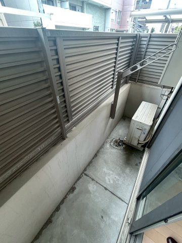 ブルーリーフⅡのバルコニー
