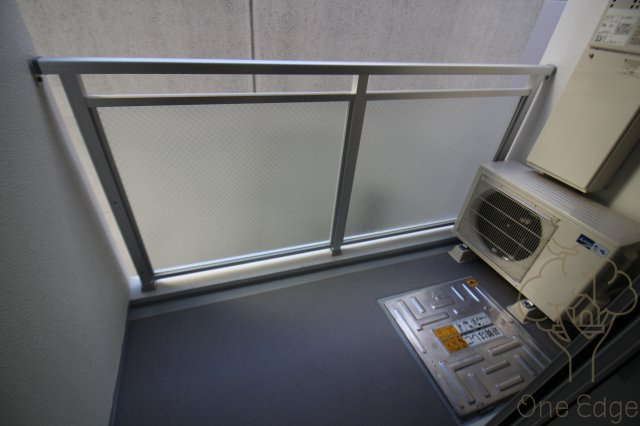 シエルクゥエール天満橋のバルコニー