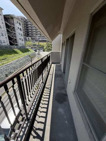 大一マンションのバルコニー