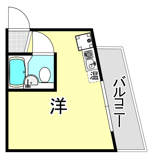 グランディア北野異人館通の間取り