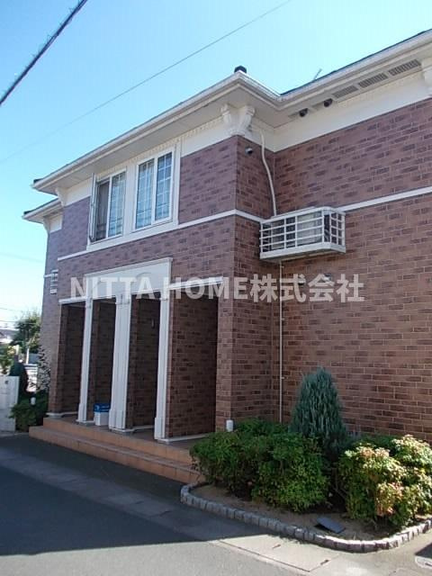 福知山市字長田長田段のアパートの外観