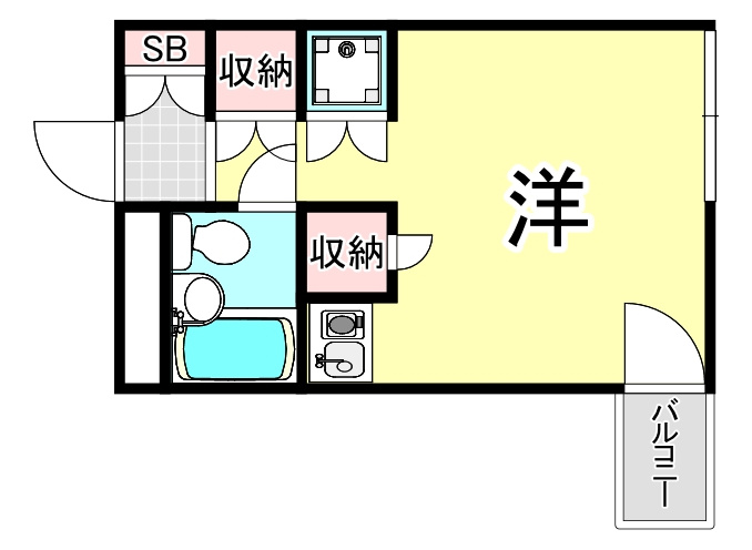 キューブ南塚口Ⅲ (CUBE南塚口Ⅲ)の間取り