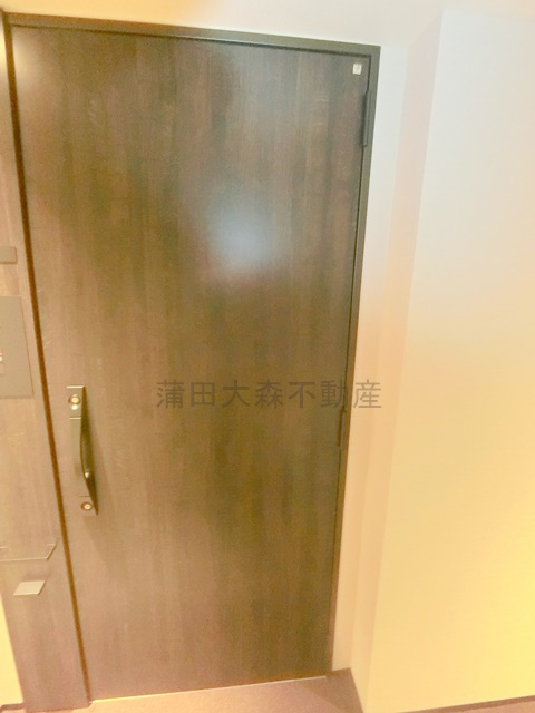 パークタワー大森の玄関