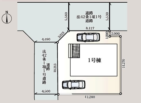 【区画図】 | CRADLE GARDEN熊谷市大原第3　新築住宅