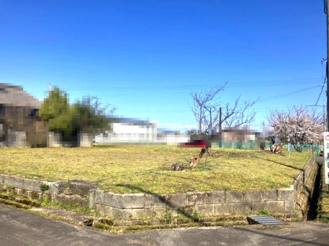 高島市鴨100坪売地の外観