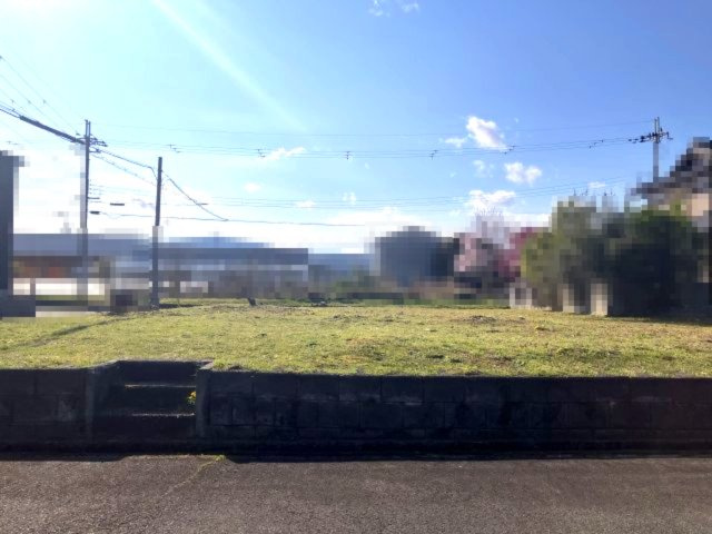 高島市鴨100坪売地の外観